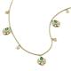 3 - Inara Fine Unseen 0.75 ctw Pear Shape Created Alexandrite accented Round & Rose Cut Diamond Floral Necklace 