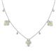 1 - Ayla Fine Unseen 2.00 ctw Pear Shape Yellow Sapphire accented Baguette & Rose Cut Natural Diamond Floral Necklace 