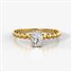1 - Helen Oval Cut Diamond Solitaire Promise Ring 