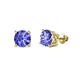 1 - Alina Tanzanite (5mm) Solitaire Stud Earrings 