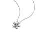 4 - Bloom Lab Grown Diamonds Petite Women Flower Pendant Necklace 