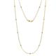 1 - Asta (11 Stn/2mm) Petite Diamond on Cable Necklace 