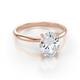 3 - Elodie 4.00 ct IGI Certified Oval Shape Lab Grown Diamond Solitaire Engagement Ring 