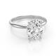 3 - Elodie 5.00 ct IGI Certified Oval Shape Lab Grown Diamond Solitaire Engagement Ring 