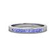 1 - Aaryn 2.00 mm Tanzanite Wedding Band 