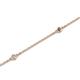 2 - Aizza (5 Stn/2mm) Smoky Quartz and Diamond Station Bracelet 