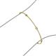 3 - Aizza 0.30 ctw Yellow Diamond and Lab Grown Diamond (2.50 mm) Station Bracelet 