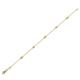 4 - Aizza 0.30 ctw Yellow Diamond and Lab Grown Diamond (2.50 mm) Station Bracelet 