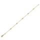 4 - Aizza 0.33 ctw Yellow Sapphire and Diamond (2.50 mm) Station Bracelet 