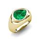 5 - Dianne 2.00 ct Pear Shape Emerald Women Solitaire Engagement Ring 