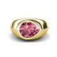 1 - Dianne 1.90 ct Pear Shape Pink Tourmaline Women Solitaire Engagement Ring 