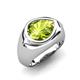 5 - Dianne 2.20 ct Pear Shape Peridot Women Solitaire Engagement Ring 