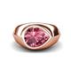 1 - Dianne 1.90 ct Pear Shape Pink Tourmaline Women Solitaire Engagement Ring 