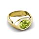 4 - Dianne 2.20 ct Pear Shape Peridot Women Solitaire Engagement Ring 