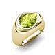 5 - Dianne 2.20 ct Pear Shape Peridot Women Solitaire Engagement Ring 