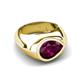 4 - Dianne 2.40 ct Pear Shape Rhodolite Garnet Women Solitaire Engagement Ring 