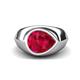 1 - Dianne 2.50 ct Pear Shape Ruby Women Solitaire Engagement Ring 
