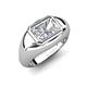 4 - Dianne 3.00 ct IGI Certified Radiant Shape Lab Grown Diamond Women Solitaire Engagement Ring 