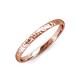 1 - Valerio Hammer Finish Dome Wedding Band (2.00 mm) 