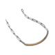 6 - Lily 0.92 ctw Citrine Paperclip Links Tennis  Bracelet 