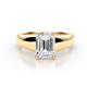 1 - Nivora 2.50 ct IGI Certified Emerald Shape Lab Grown Diamond Women Solitaire Engagement Ring 