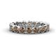 1 - Arria 3.00 mm Smoky Quartz Eternity Band 