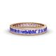 1 - Rebica 3.00 mm Princess Cut Tanzanite Eternity Band 