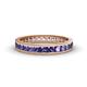 1 - Rebica 3.00 mm Princess Cut Iolite Eternity Band 