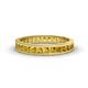 1 - Rebica 3.00 mm Princess Cut Citrine Eternity Band 