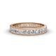 1 - Rebica 3.00 mm Princess Cut Diamond Eternity Band 
