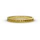 1 - Rebica 2.00 mm Princess Cut Citrine Eternity Band 