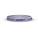 1 - Rebica 2.00 mm Princess Cut Tanzanite Eternity Band 