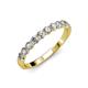 4 - Clara 3.00 mm Diamond 10 Stone Wedding Band 