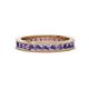 1 - Celina 2.40 mm Round Iolite Eternity Band 