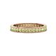 1 - Celina 2.00 mm Round Peridot Eternity Band 