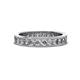 1 - Celina 2.70 mm Round Diamond Eternity Band 