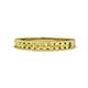 1 - Kathiryn 2.30 mm Yellow Sapphire 11 Stone Wedding Band 