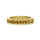 1 - Celina 3.00 mm Round Citrine Eternity Band 