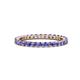 1 - Joyce 2.30 mm Tanzanite Eternity Band 