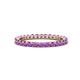 1 - Joyce 2.30 mm Amethyst Eternity Band 