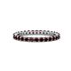 1 - Joyce 2.30 mm Red Garnet Eternity Band 
