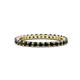 1 - Joyce 2.30 mm Black Diamond Eternity Band 