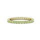 1 - Joyce 2.30 mm Peridot Eternity Band 