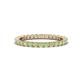 1 - Joyce 2.30 mm Peridot Eternity Band 