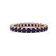 1 - Joyce 3.00 mm Blue Sapphire Eternity Band 