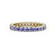 1 - Joyce 3.00 mm Tanzanite Eternity Band 