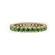 1 - Joyce 3.00 mm Green Garnet Eternity Band 