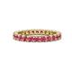 1 - Joyce 3.00 mm Pink Tourmaline Eternity Band 