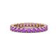 1 - Joyce 3.00 mm Amethyst Eternity Band 