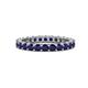 1 - Joyce 3.00 mm Blue Sapphire Eternity Band 